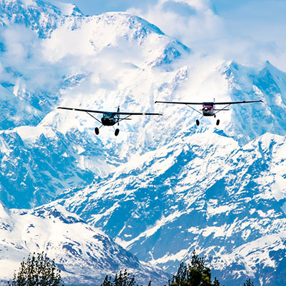 how to fly in Alaska